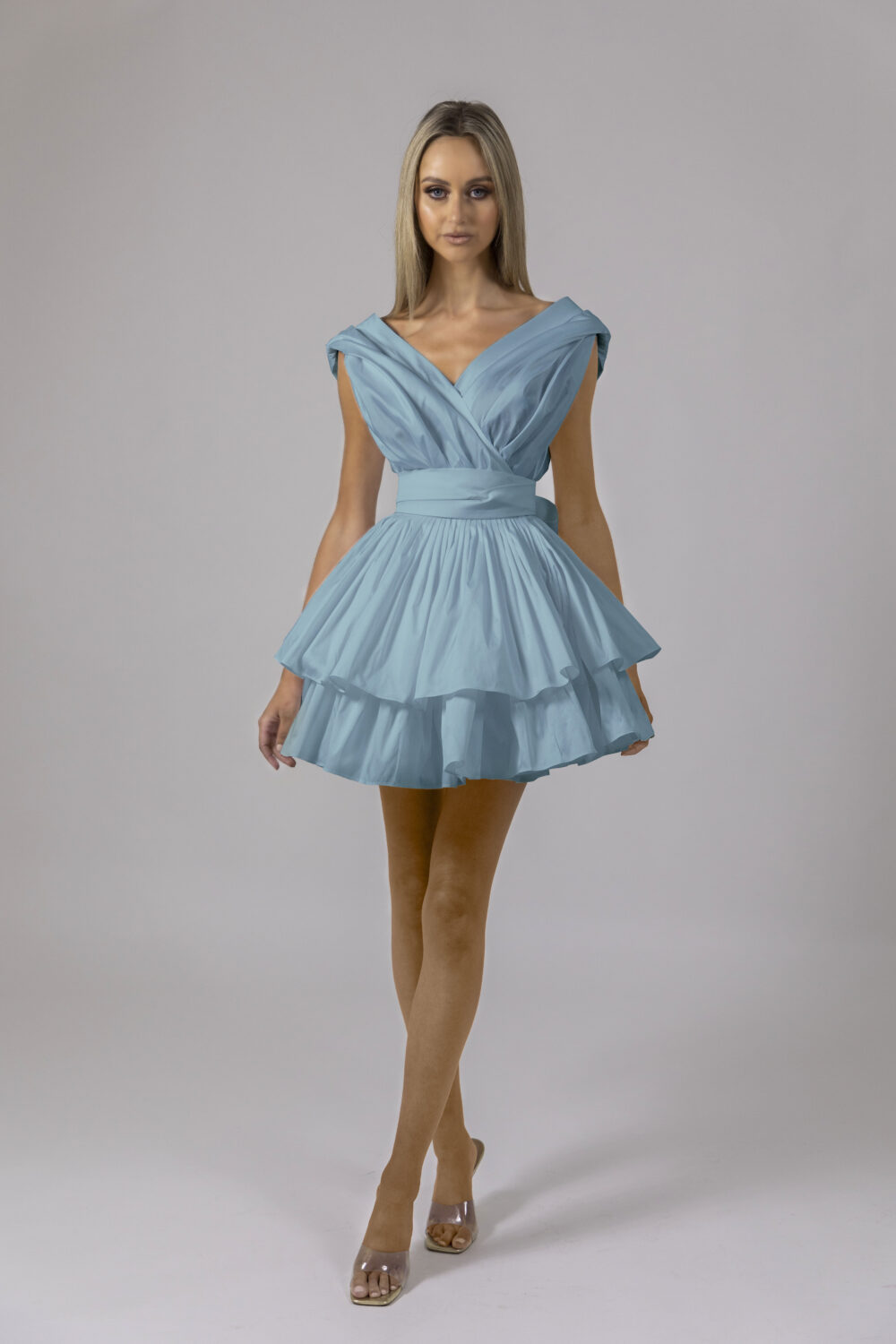 CHLOE DRESS BLUE