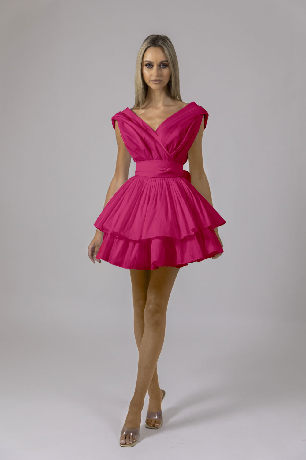 CHLOE DRESS FUCHSIA