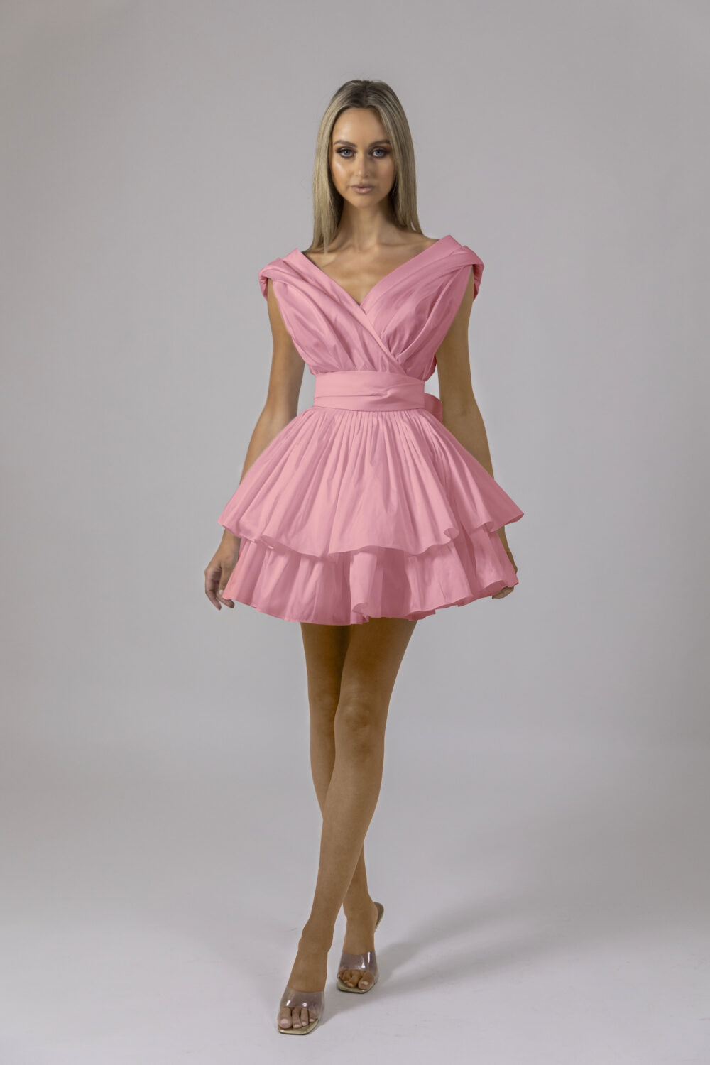 CHLOE DRESS ROSE