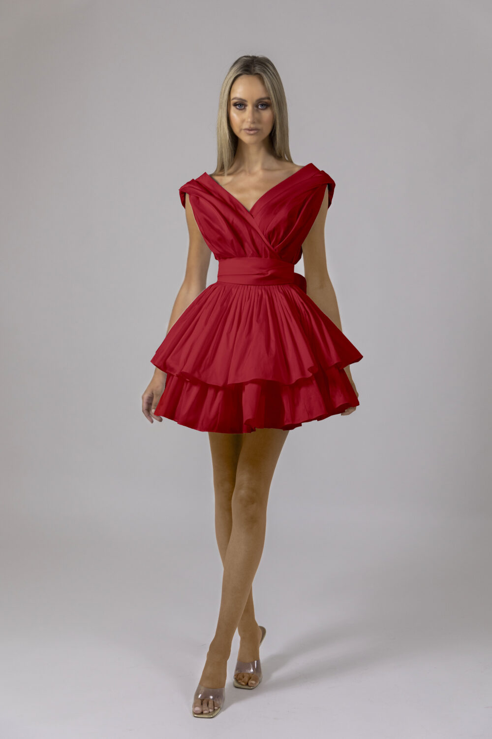 CHLOE DRESS ROUGE