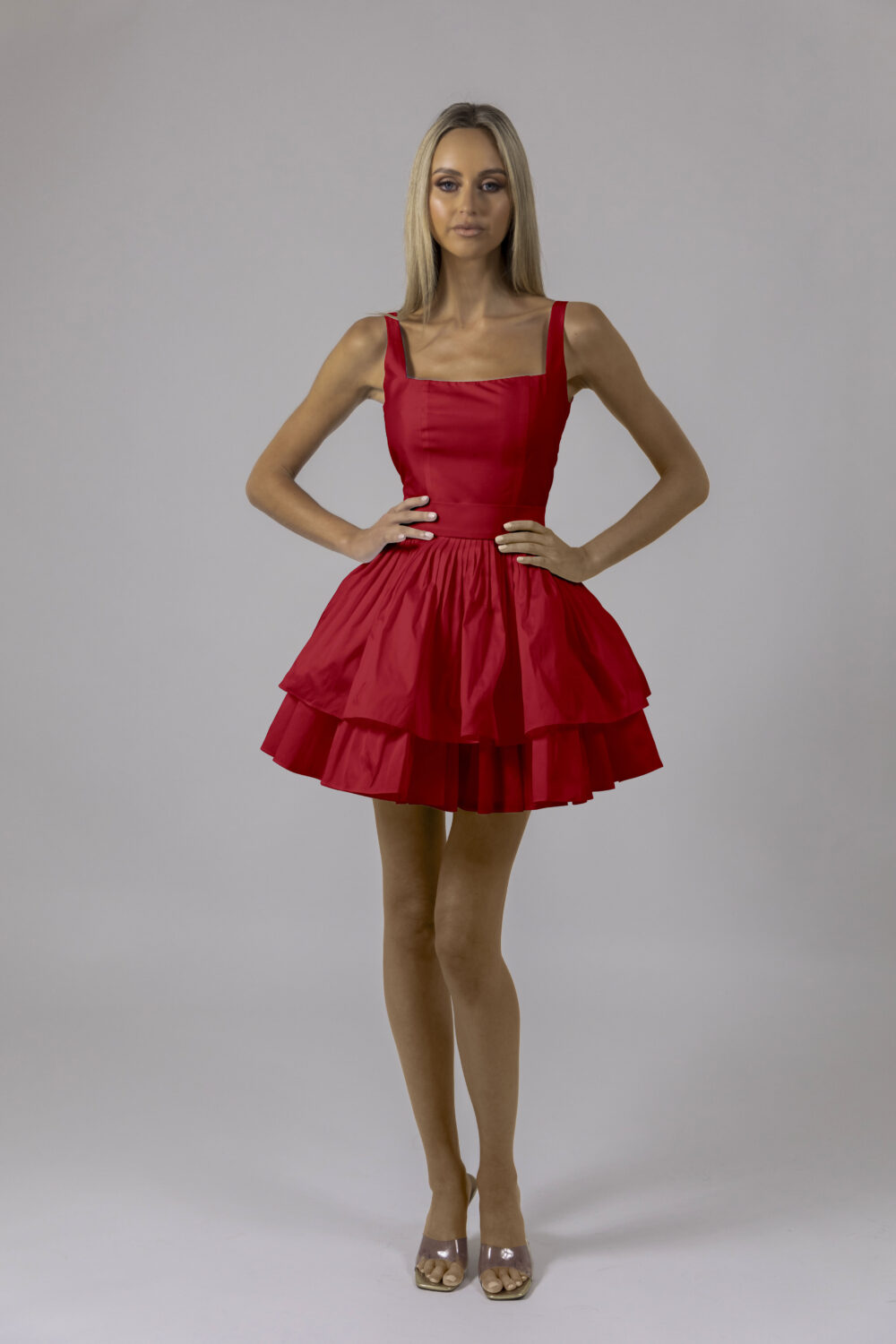 Chelsea Dress Rouge