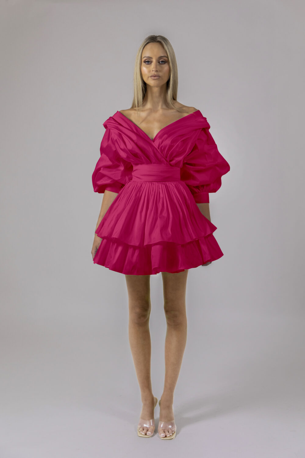 Chloe Dress Fuchsia