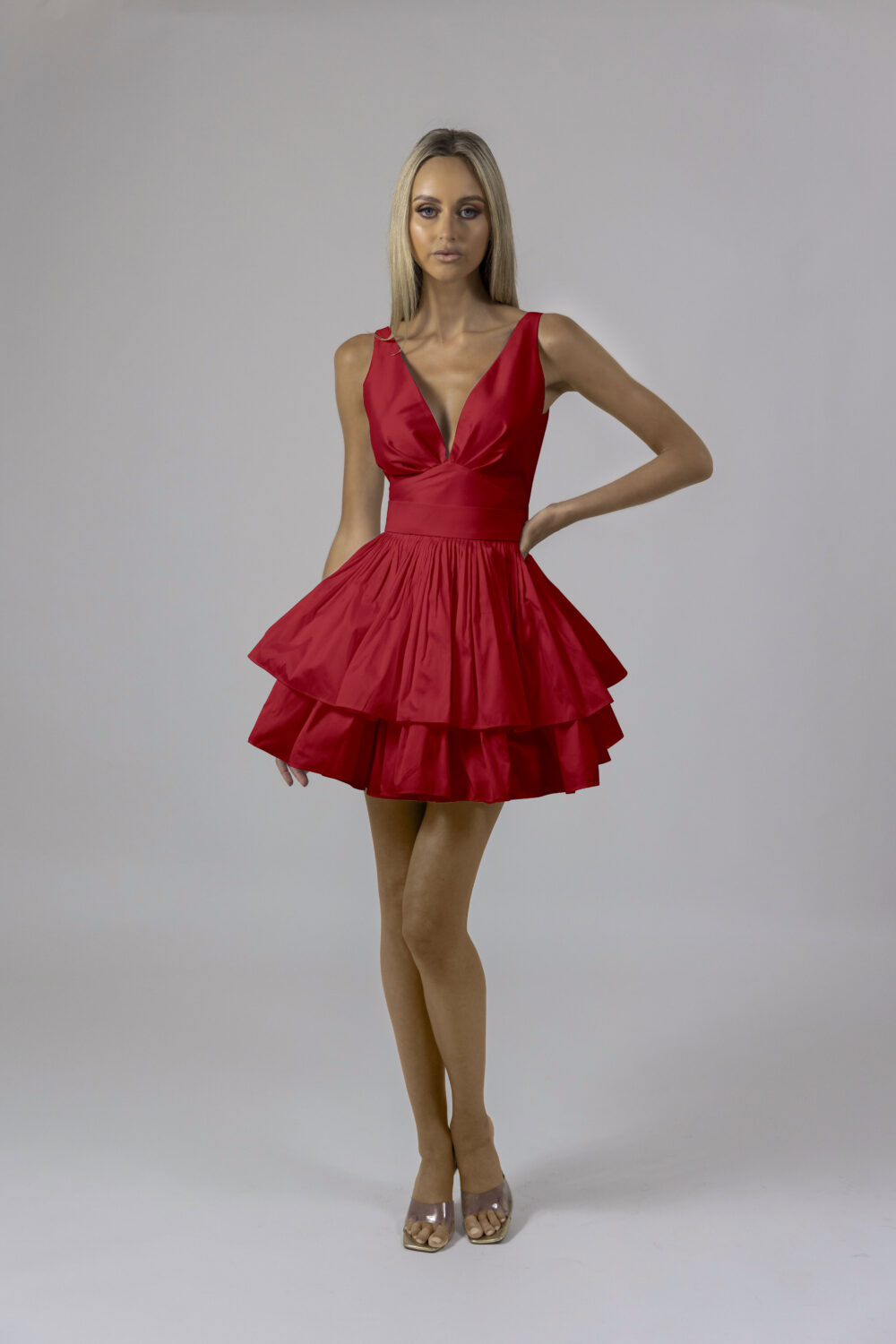 Erica Dress Rouge